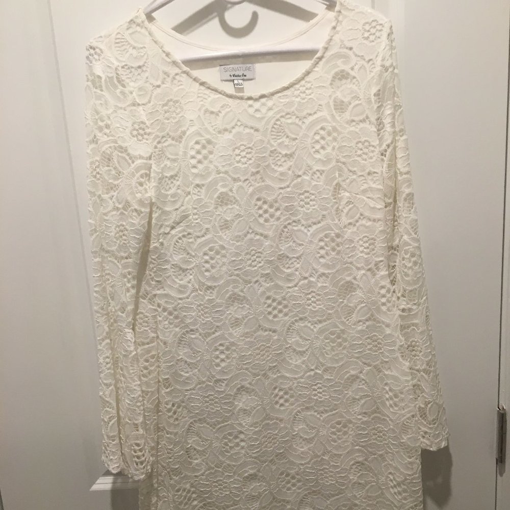 White Lace Dress